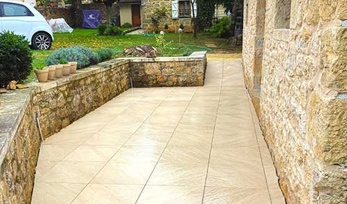 terrasse extérieure